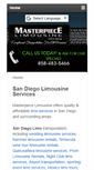 Mobile Screenshot of masterlimos.com